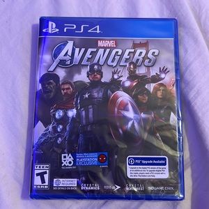 ps4 marvel avengers game.  never opened